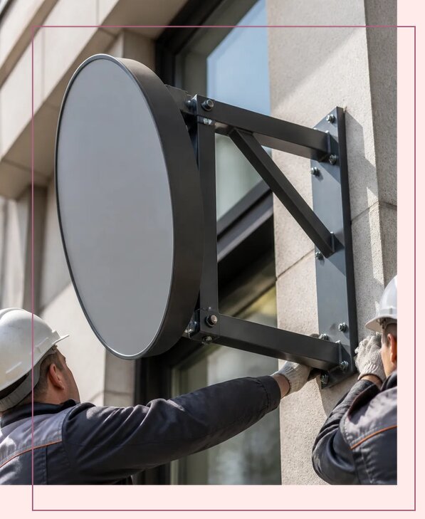 Кронштейн для вывески в Перми по цене от 6962 р. | Аванза-Прм